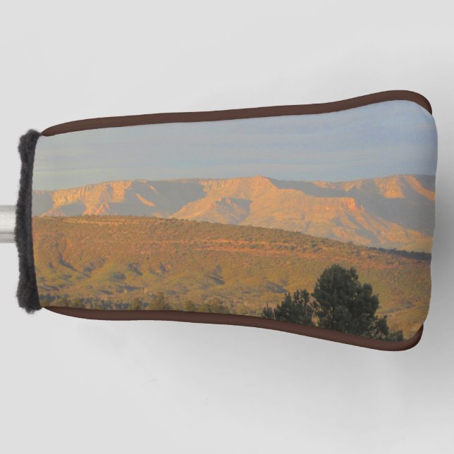 Arizona Landscape Photo Pine Trees and Mountains Golf Head Cover (Front)