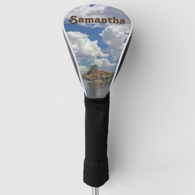 Arizona Landscape Photo Watson Lake Prescott Water Golf Head Cover (Front)