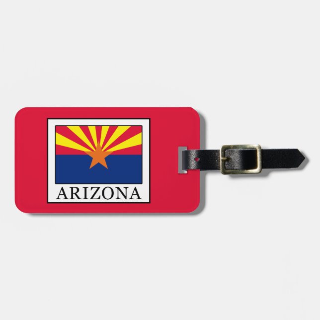 Arizona Luggage Tag (Front Horizontal)