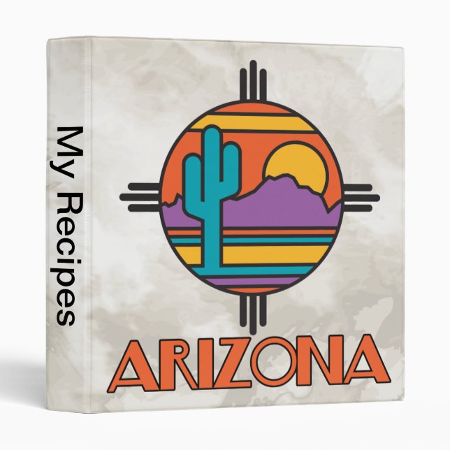 Arizona Mandella Binder (Front/Spine)