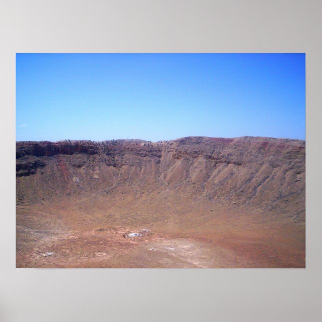 Arizona Meteor Crater print (Front)