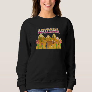 Arizona Mountain Outdoors Nature Hiking Ring Tail Sweatshirt
