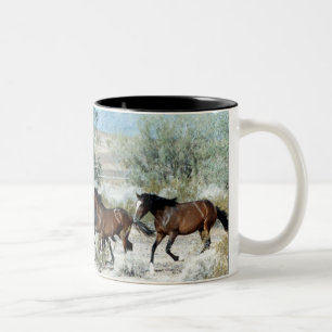 Arizona Mustangs Two-Tone Coffee Mug