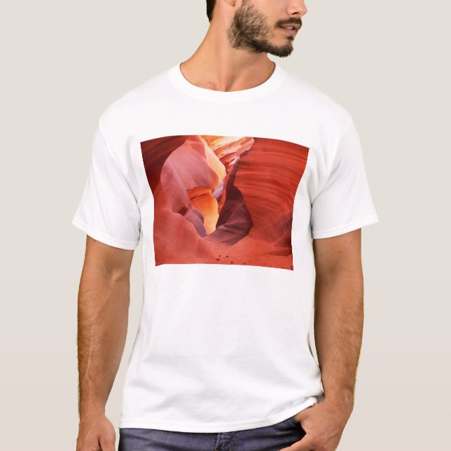 Arizona, Navajo Nation, Lower Antelope Canyon, T-Shirt (Front)
