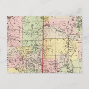 Arizona, New Mexico Postcard