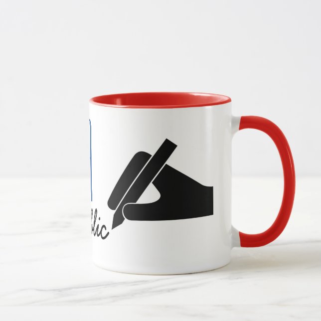 Arizona Notary Public Poised Pen Mug (Right)