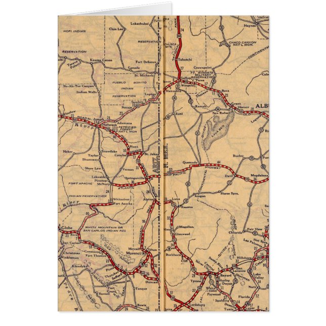 Arizona, Nouveau-Mexique (Devant)