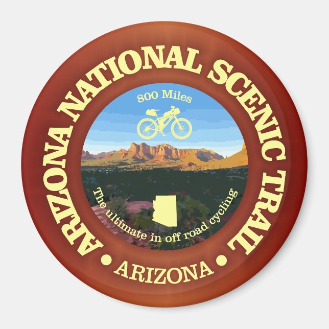 Arizona NST (cycling c) Magnet (Front)