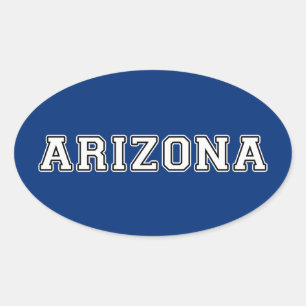 Arizona Oval Sticker