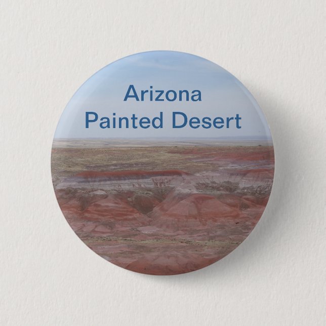 Arizona Painted Desert 2 Inch Round Button (Front)