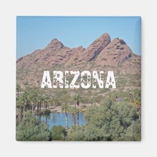 Arizona Papago Park Phoenix Southwest Landscape Magnet