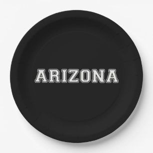Arizona Paper Plate