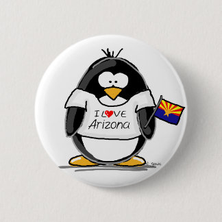 Arizona Penguin 2 Inch Round Button