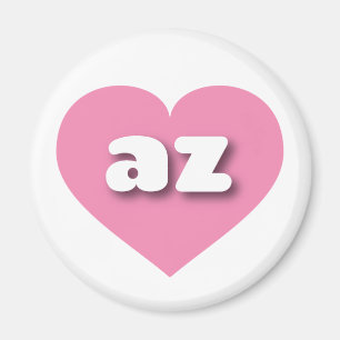 Arizona pink heart - I love az Magnet