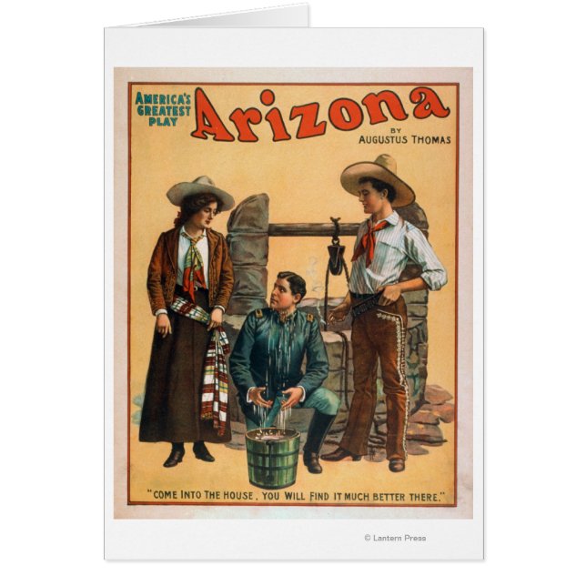 Arizona Poster "America's Greatest Play" #3 (Devant)