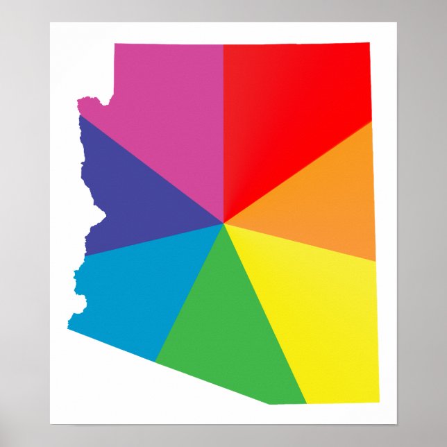 arizona pride. angled. poster (Front)