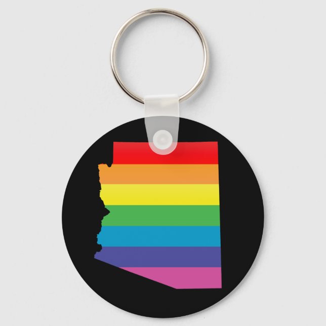 arizona pride. keychain (Front)