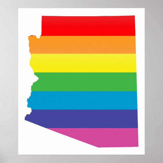arizona pride. striped. poster (Front)