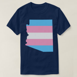 arizona pride transsexual striped shape T-Shirt