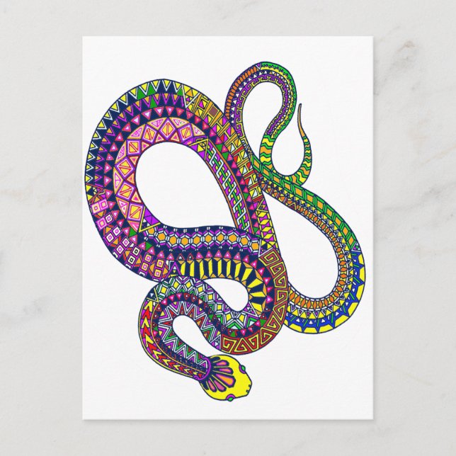 Arizona Rattler Postcard (Front)