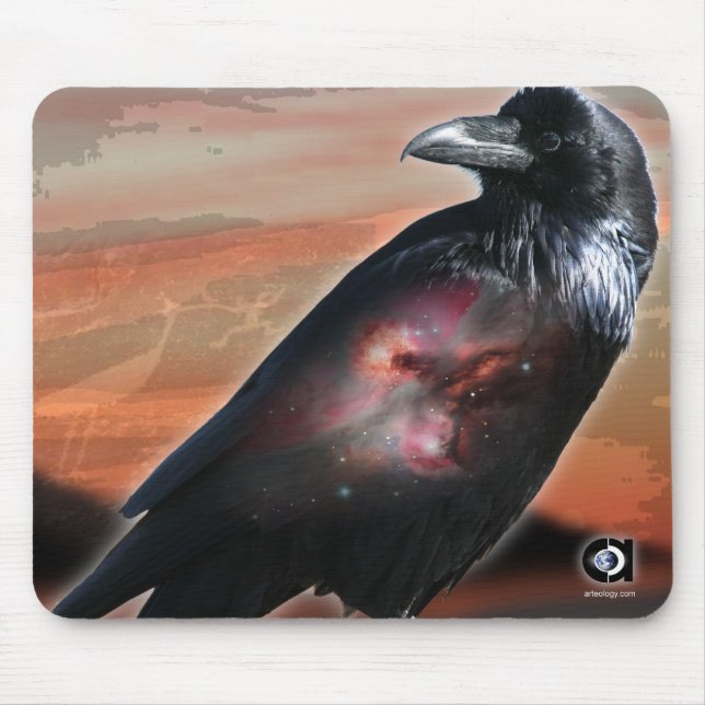Arizona Raven Mouse Pad (Front)