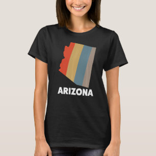 Arizona Retro American State Usa T-Shirt