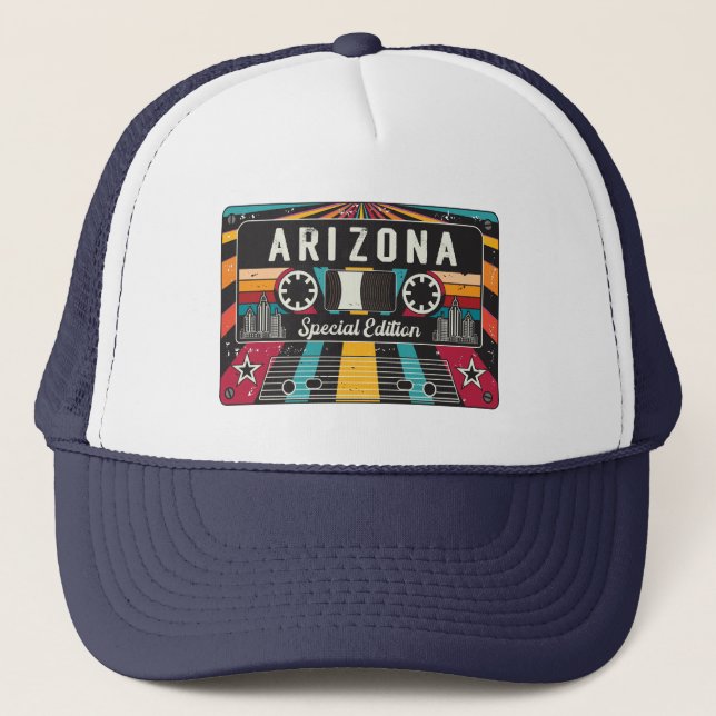 Arizona Retro Trucker Hat (Front)