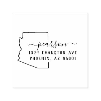 Arizona Return Address Stamp Self-Inking