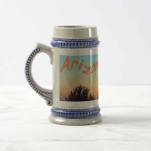 Arizona! Saguaro Sunset Beer Stein