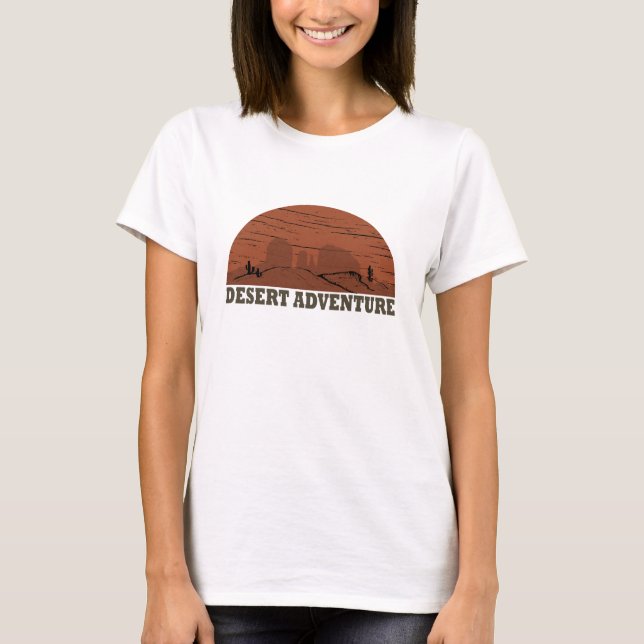 Arizona Sedona Desert landscape sunset vintage T-Shirt (Front)
