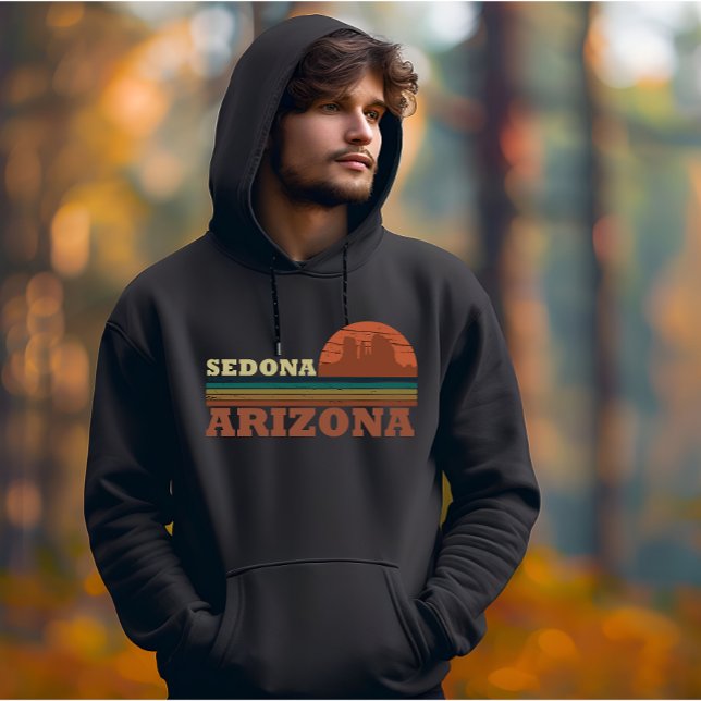 Arizona Sedona vintage sunset az retro Hoodie (Creator Uploaded)