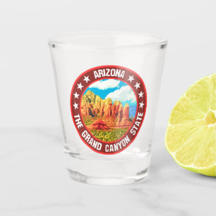 Arizona                                            shot glass