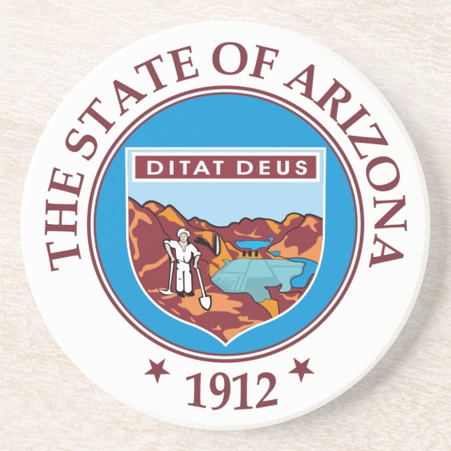 Arizona sign coaster (Front)