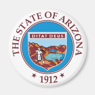 Arizona sign magnet