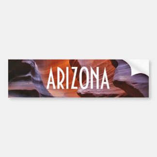 Arizona Slot Canyons Bumper Sticker