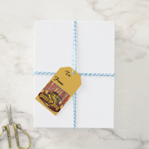Arizona Snake Art Gift Tags