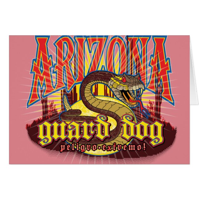 Arizona Snake on Guard (Front Horizontal)