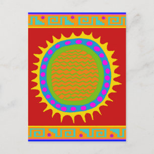 Arizona Southwest Sun Postcard