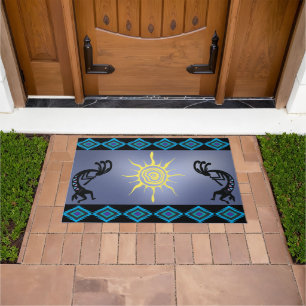 Arizona Southwestern Sun Kokopelli Doormat