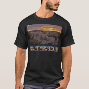 Arizona Souvenir . Scenic Pretty Sunset Road T-Shirt