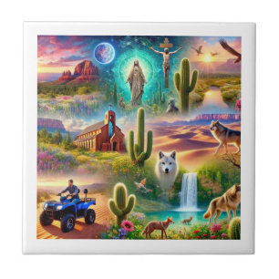 Arizona Spiritual Trip Tile