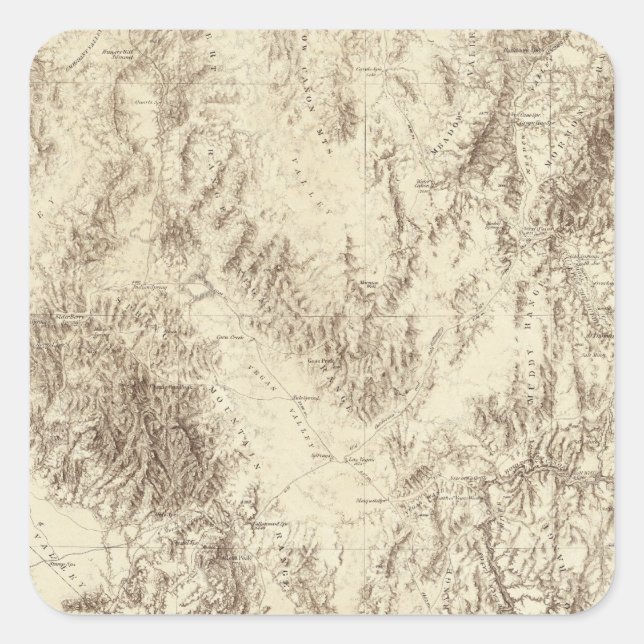 Arizona Square Sticker (Front)