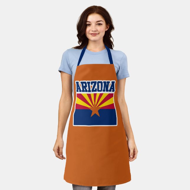 Arizona State Flag Apron (Worn)