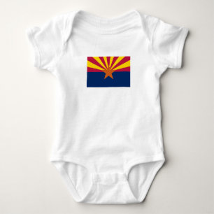 Arizona State Flag Baby Bodysuit