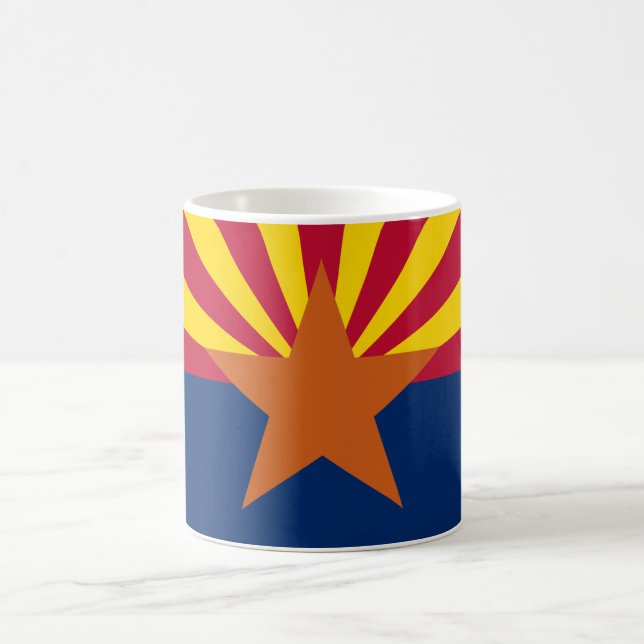 Arizona State Flag Coffee Mug (Center)
