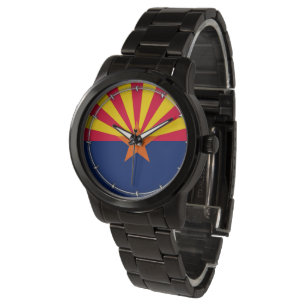 Arizona State Flag Design Decor Watch