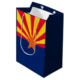 Arizona State Flag Design Medium Gift Bag