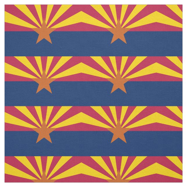 Arizona State Flag Fabric (Swatch)