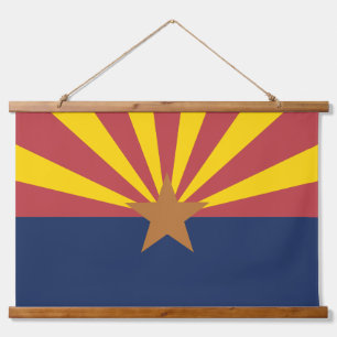 Arizona State Flag Hanging Tapestry
