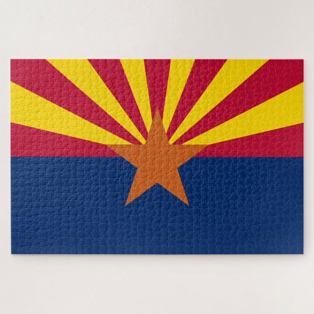 Arizona State Flag Jigsaw Puzzle (Horizontal)